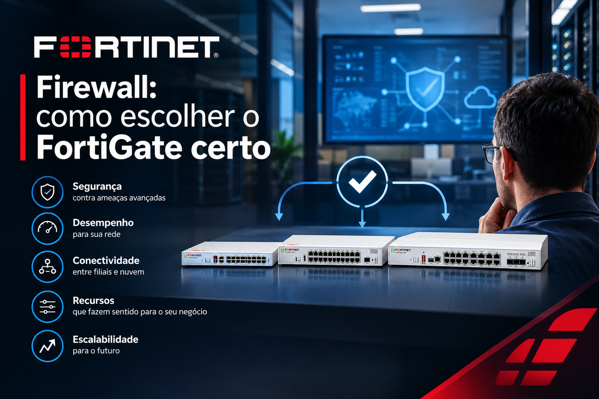 Fortinet Firewall: como escolher o modelo FortiGate certo para o tamanho da sua empresa